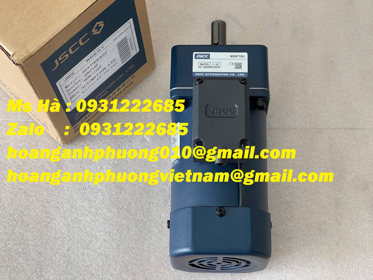 Động cơ và hộp số dòng JSCC 90YT90GV22 + 90GF10H
